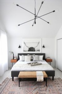 White bedroom design photo by homedecorbuzz