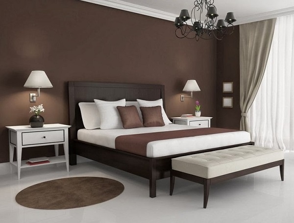 Brown And White Bedroom Decorating Ideas