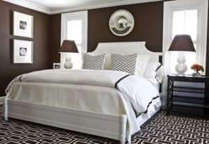 Brown bedroom decor pictures