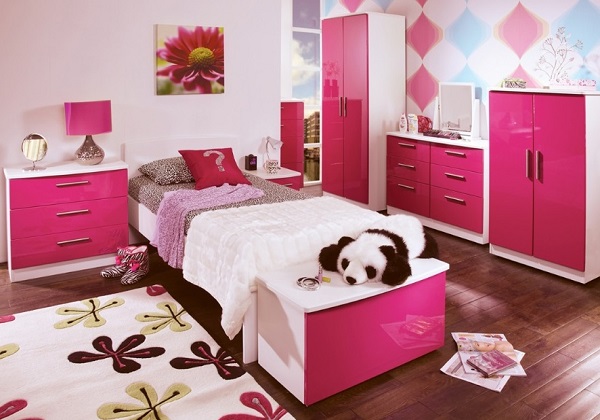 Little Girl Pink Bedroom Design Home Decor Buzz