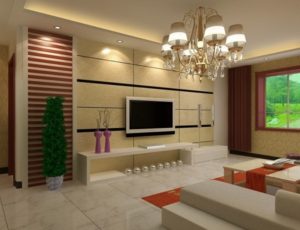 Luxury living room design picture