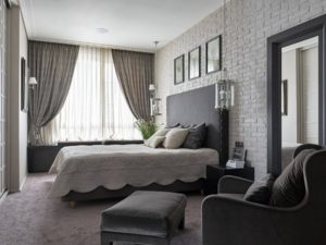 Wonderful gray bedroom design from Newyork