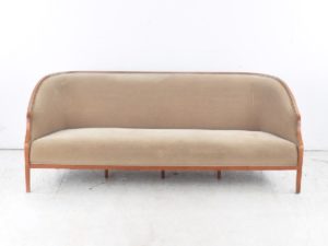 Barrel back sofa